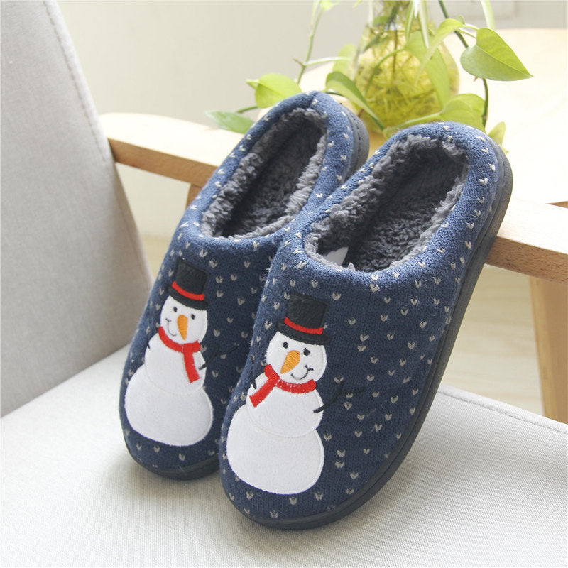 Shop Kawaii Snowman Warm Indoor Slippers - Shoes Goodlifebean Plushies | Stuffed Animals