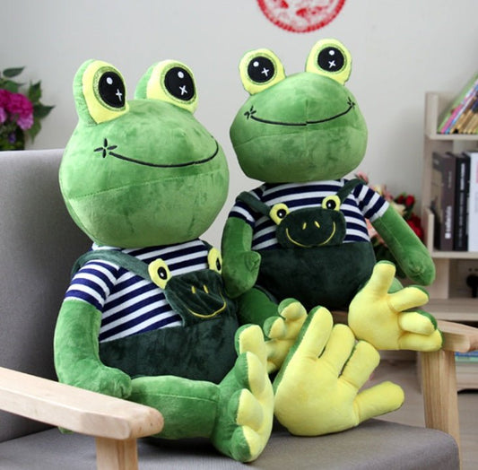 Big Slime: Giant Chubby Frog Plushie | Stuffed animal Frog - Goodlifebean product_type