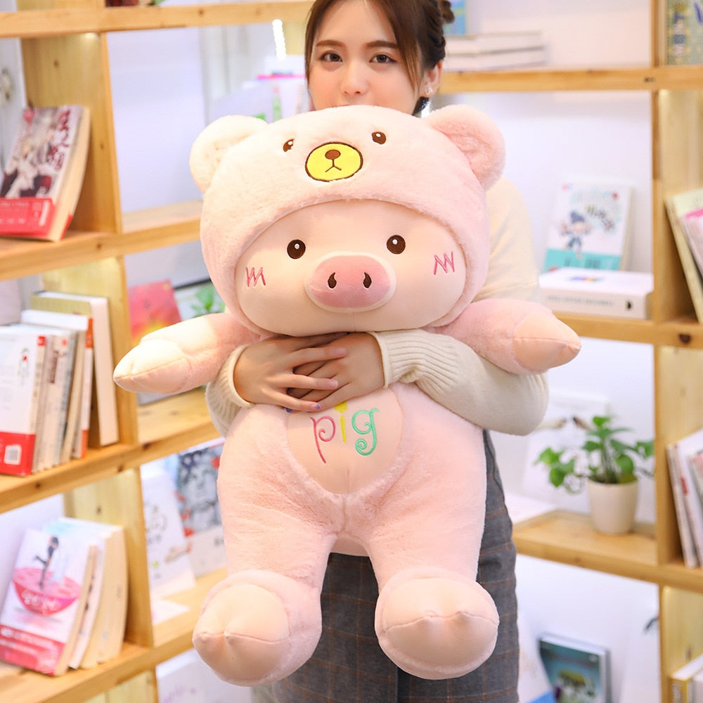 Shop Cuddly Cutie: Giant Piggy Plushie - Goodlifebean Black Friday Sale | Plushies | Giant Teddy Bear