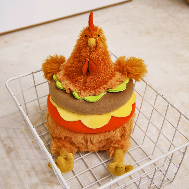 Kawaii Chick’n’Cheese Chicken Plushie