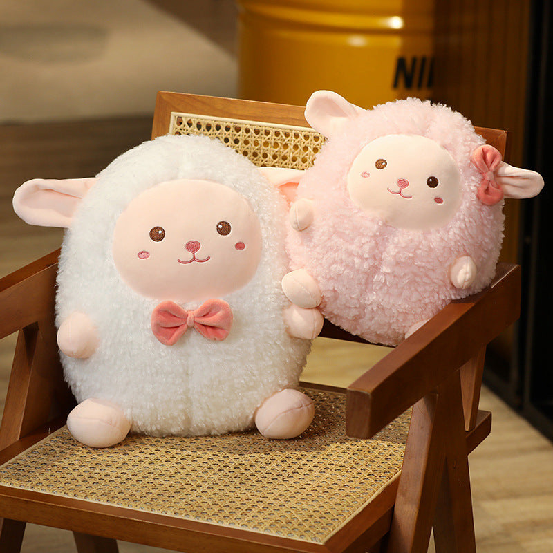 Kawaii Snuggly Sheep Plushie | Stuffed Animal Sheep