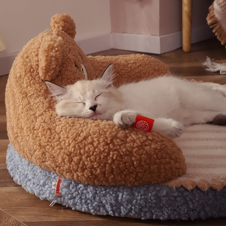 Shop Kawaii Plush Cat Bed - Goodlifebean Black Friday Sale | Plushies | Giant Teddy Bear