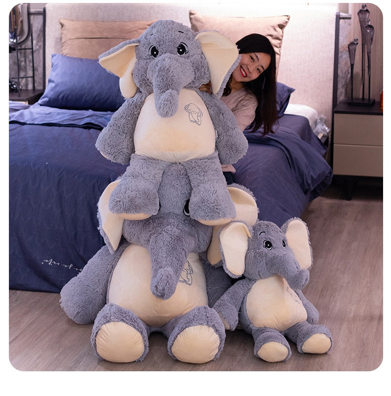 Shop Gigantic 4ft Elephant Plushie - Stuffed Animals Goodlifebean Plushies | Stuffed Animals