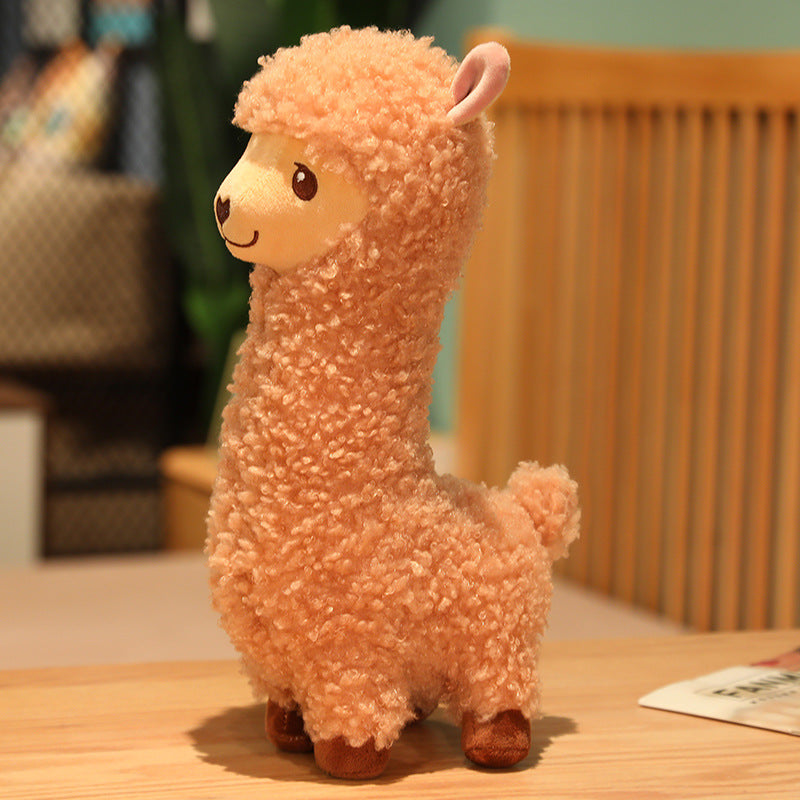 Shop Luna: Cuddly Llama Luna Plushie - Goodlifebean Plushies | Stuffed Animals