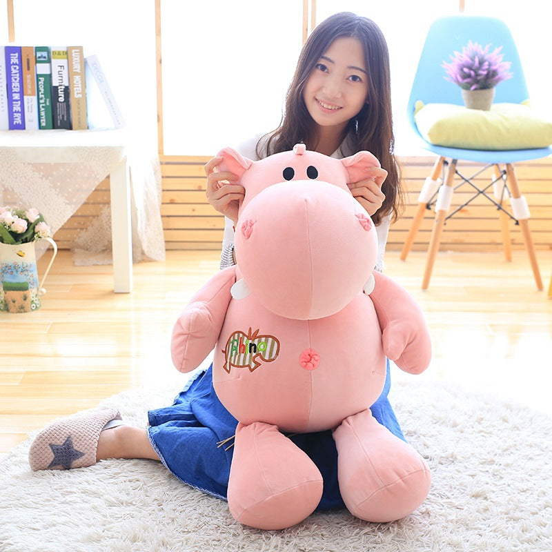 Shop Hazel the Happy Hippo Plushie - Stuffed Animals Goodlifebean Plushies | Stuffed Animals