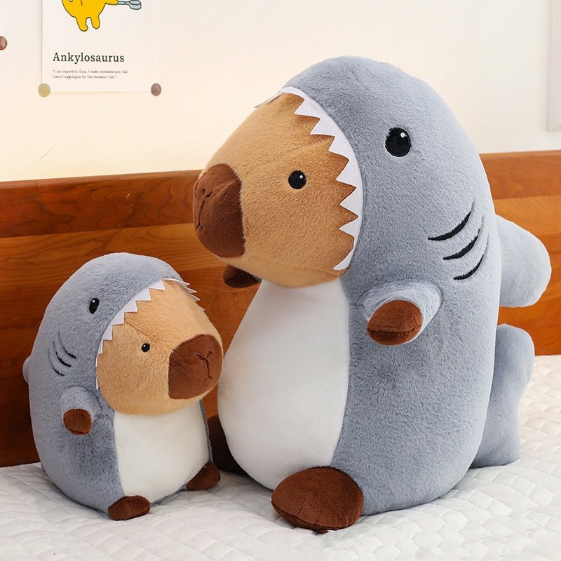 Jawsy: Massive Capybara Shark Plushie - Goodlifebean product_type