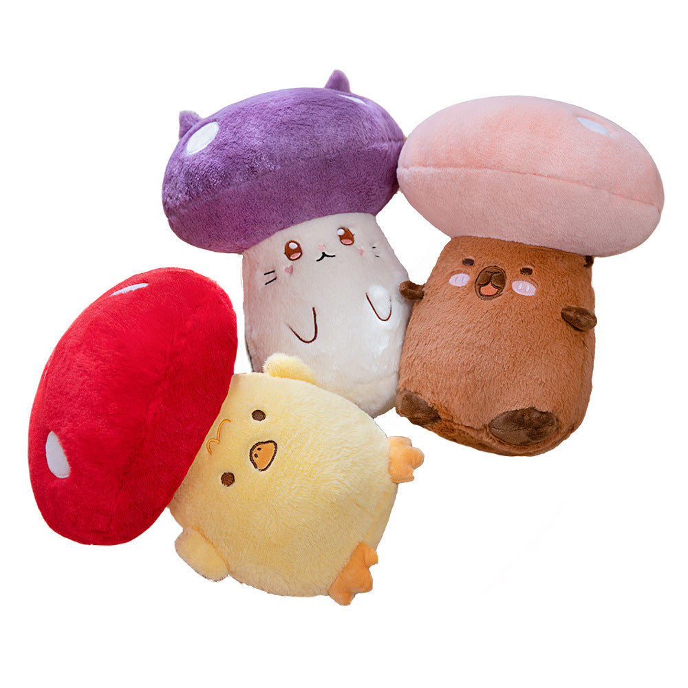 Shop Kinoberry: Kawaii Funny Mushroom Plushie - Goodlifebean Plushie | Stuffed Animal