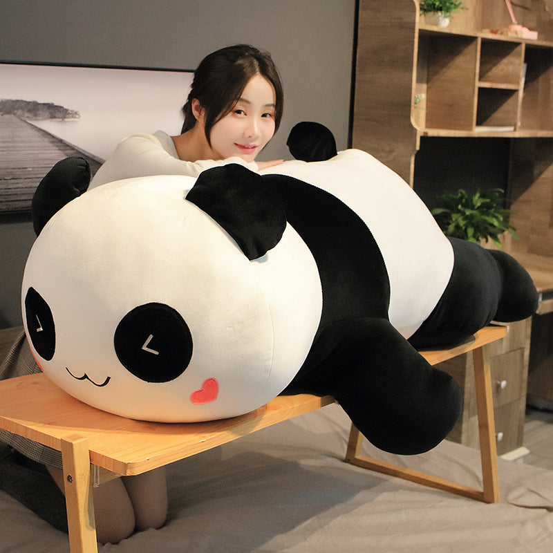 Shop Panda Puff Plushie - Big Huggable Plushie - Stuffed Animals Goodlifebean Giant Plushies