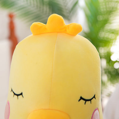 Shop Della Duck: Giant Cuddly Body Pillow Plush - plush Goodlifebean Plushies | Stuffed Animals