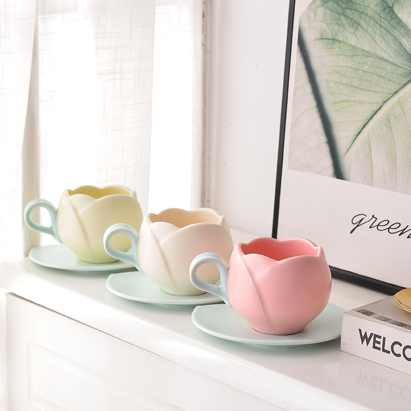 Shop Retro Tulip Cup+ Saucer - Goodlifebean Plushie | Stuffed Animal