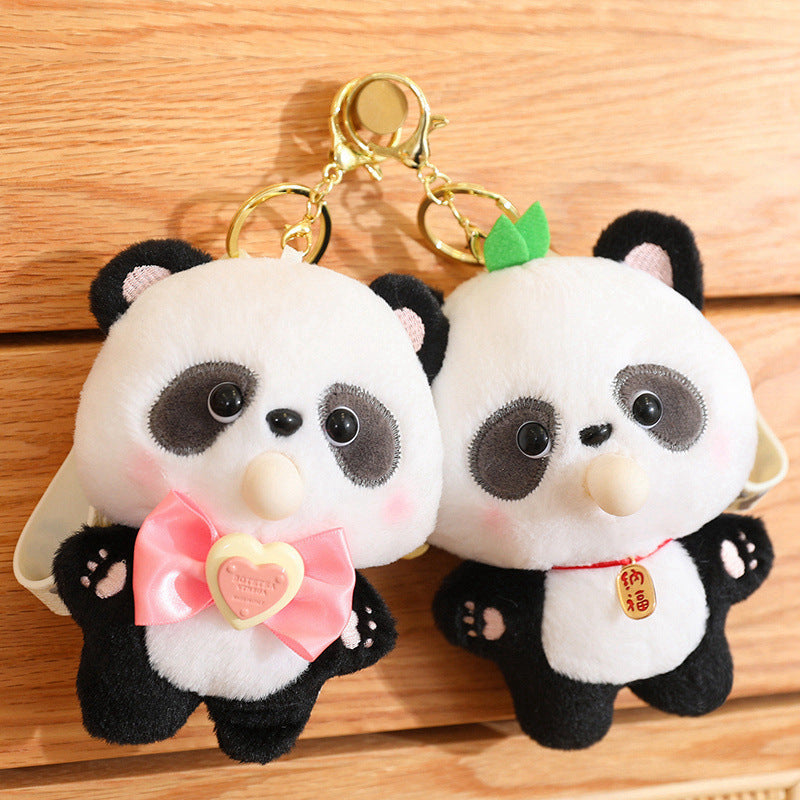 Shop Bloop Bean™ – Kawaii Panda Plush Bag Keychain | Cute Panda Keychain – Lil Beans Collection - Goodlifebean Plushie | Stuffed Animal