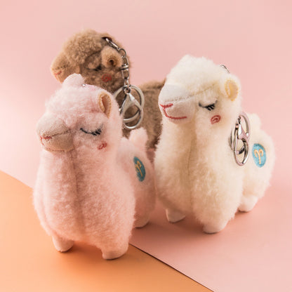 Shop Alpi The Alpaca | Kawaii Plush Alpaca Bag Charm | Lil Beans Keychain - Goodlifebean Plushie | Stuffed Animal