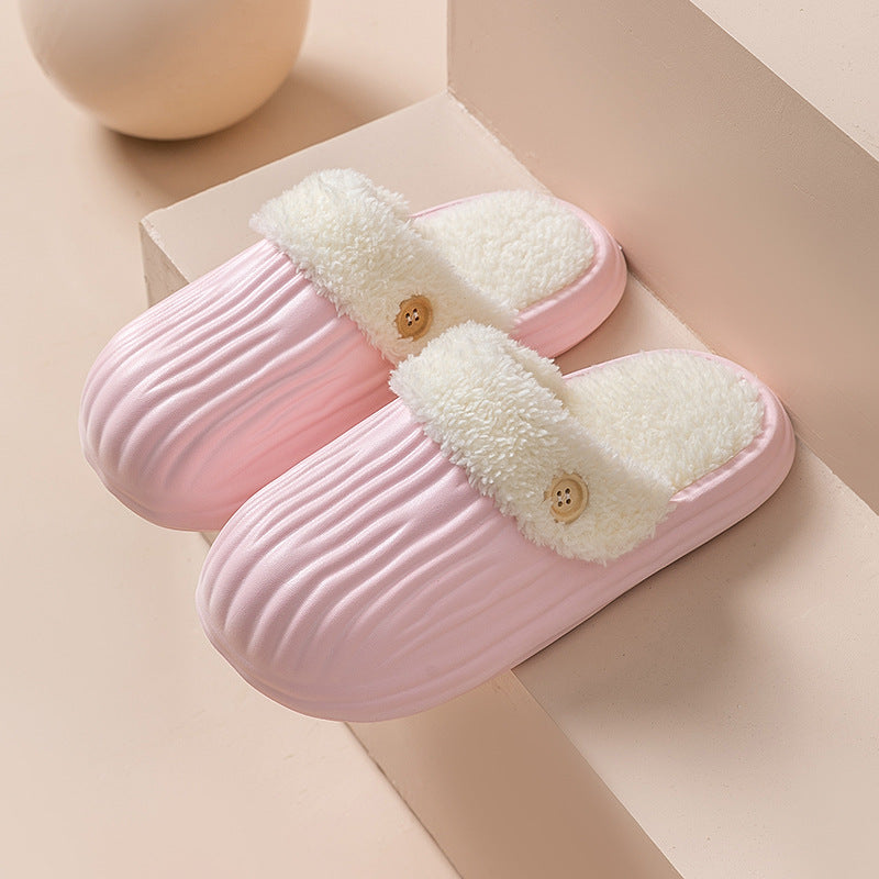 Shop CozySwap: Indoor-Outdoor Slippers with Detachable Fur - Shoes Goodlifebean Plushies | Stuffed Animals