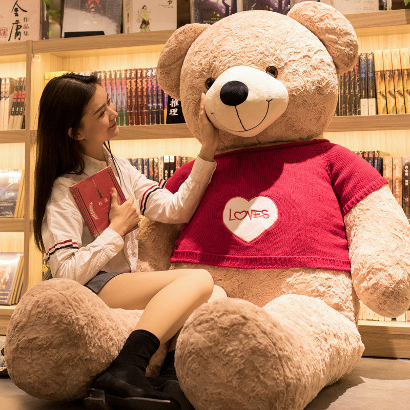 Momo: Giant STUFFED Teddy Bear | 6.5ft Teddy bear