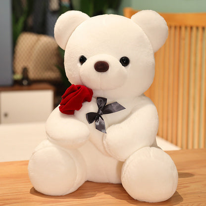 Shop Cute Teddy Rose Plushie - Gifts Goodlifebean Plushies | Stuffed Animals