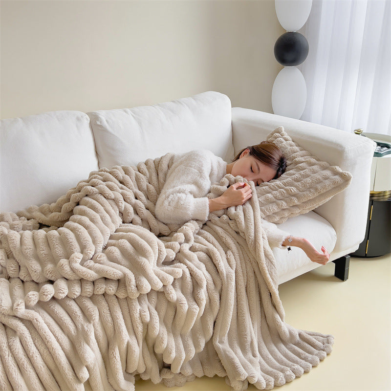 Snuggle Blanket: Luxurious Weighted Winter Blanket