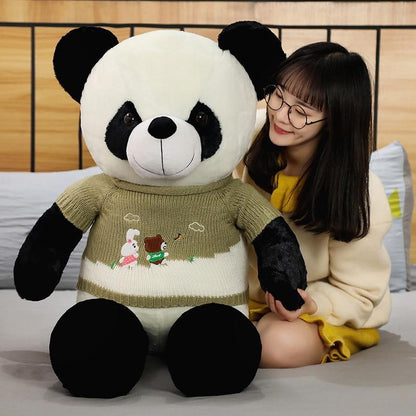 Jumbo Stuffed Panda Plushie | 3.2ft Panda Plush