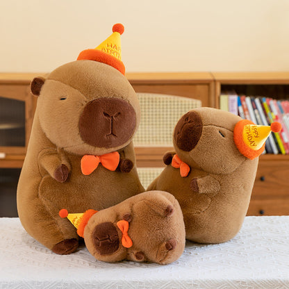 Cappy: Happy Birthday Capybara Plushie