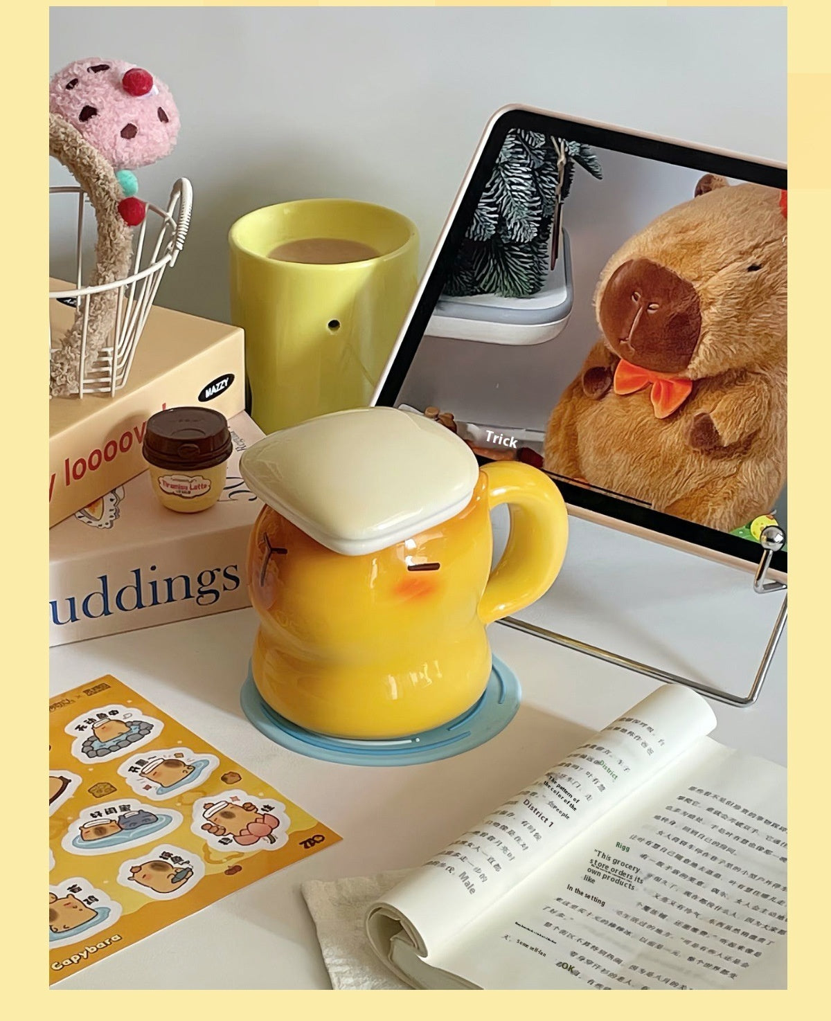 Ceramic Capybara Mug