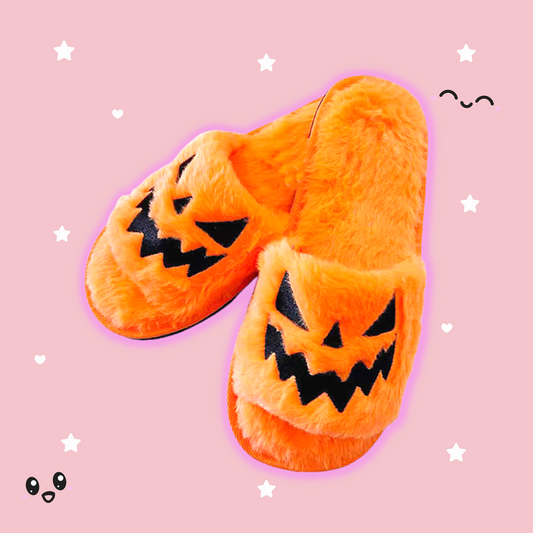 Spooky Snuggles Halloween Slippers