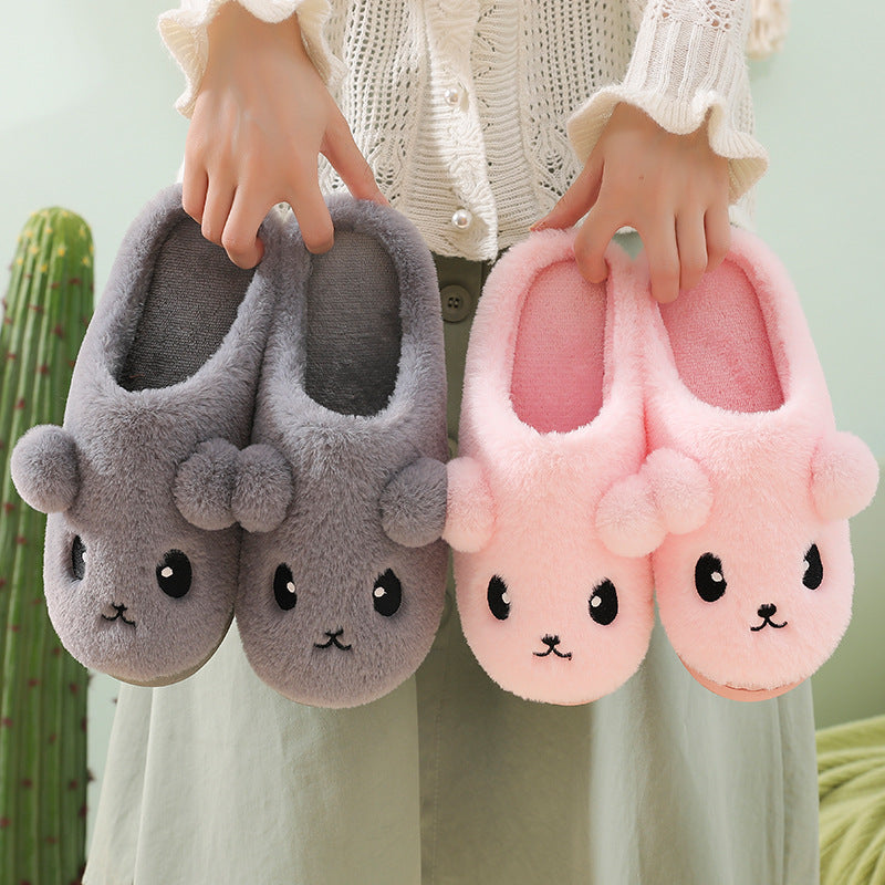 Shop Kawaii Thick-Sole Plush Slippers - Goodlifebean Black Friday Sale | Plushies | Giant Teddy Bear