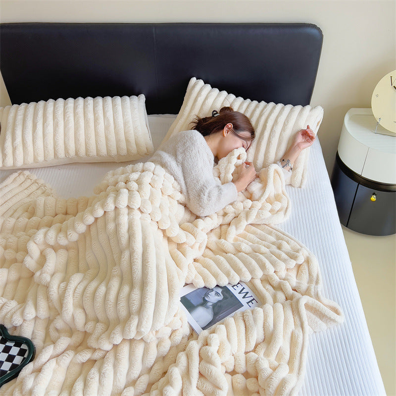 Snuggle Blanket: Luxurious Weighted Winter Blanket