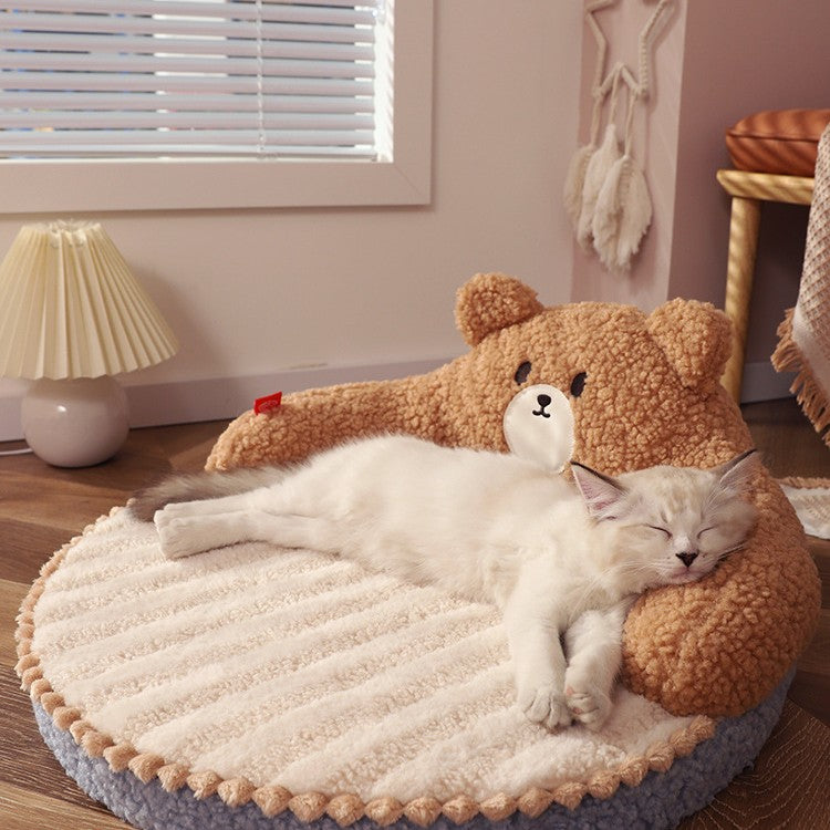 Shop Kawaii Plush Cat Bed - Stuffed Animals Goodlifebean Plushies | Stuffed Animals