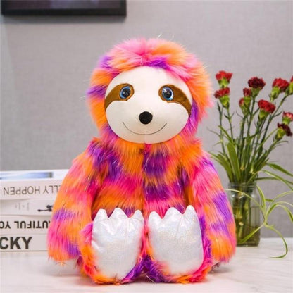 Slomo: Colorful Sloth Plushie - Goodlifebean product_type