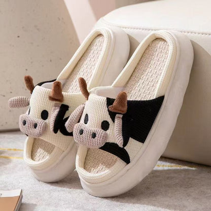 CloudCow Slippers | Cloudy Cow Slippers - Goodlifebean product_type