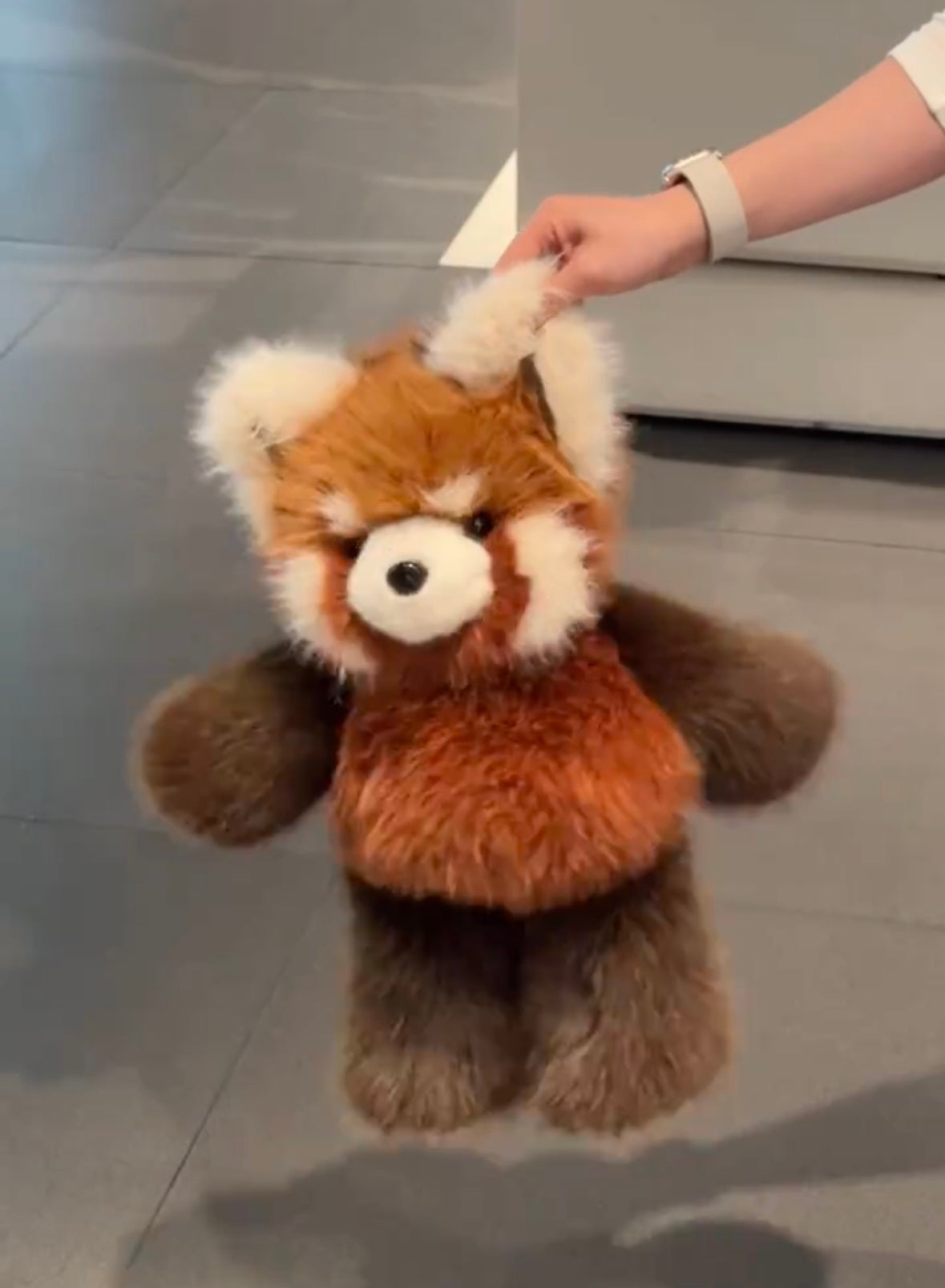Peluche Rusty le panda roux | Rare animal en peluche panda roux
