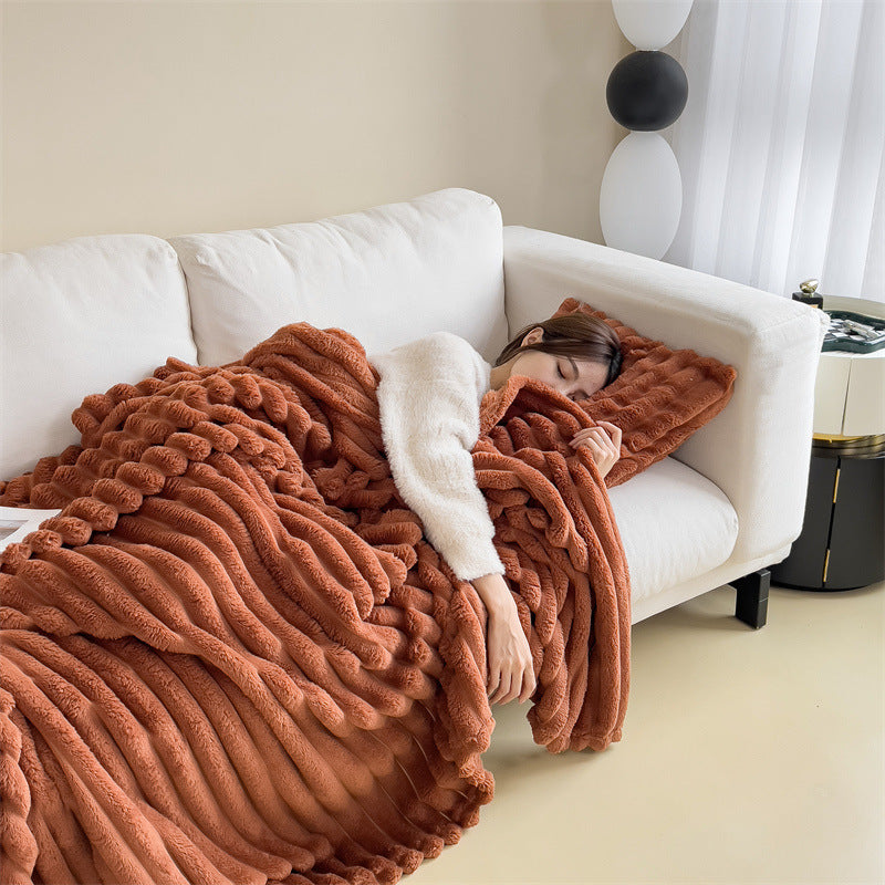 Snuggle Blanket: Luxurious Weighted Winter Blanket