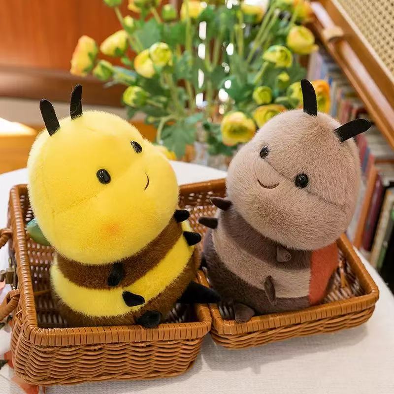 Bee & Ladybug Running Plushie Duo