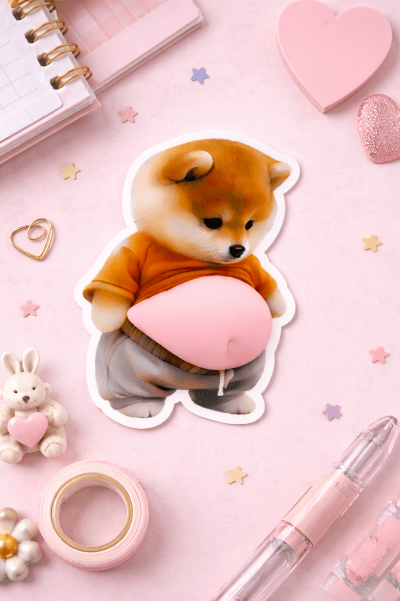 Stress - Relief Corgi Stickers | Pack of 2 - Goodlifebean product_type