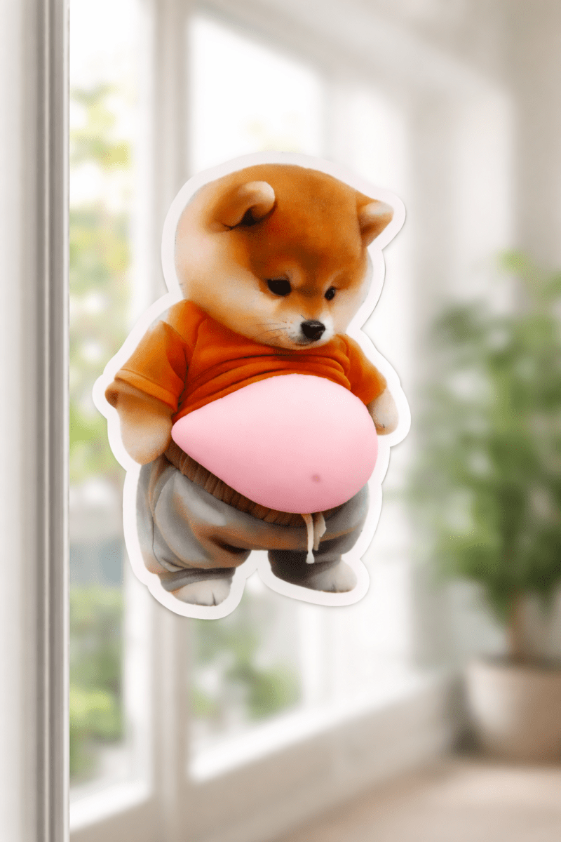 Stress - Relief Corgi Stickers | Pack of 2 - Goodlifebean product_type