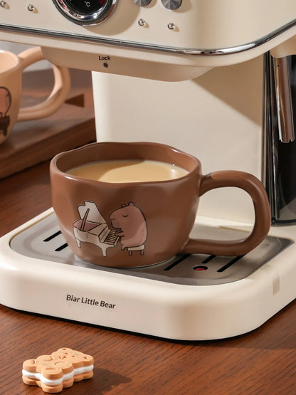 CapyBean: Kawaii Capybara Coffee Cup