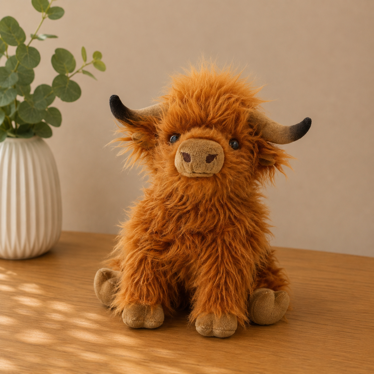 Cute Mini Highland Cow Plushie