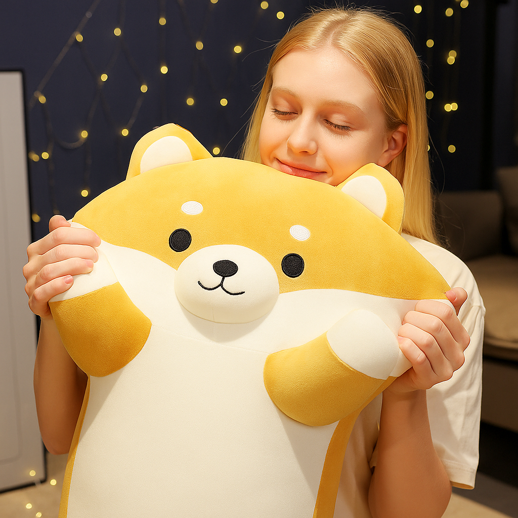Shop ChonkyShibe™ | Giant Shiba Inu Plushie Pillow - Goodlifebean Plushies | Stuffed Animals