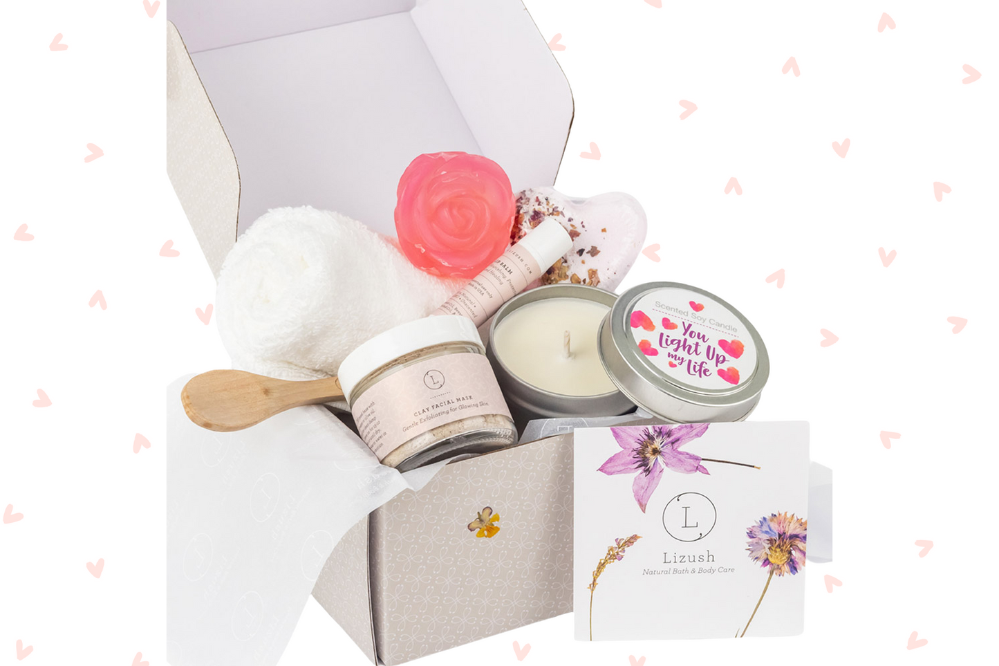 Hug in a Box Skincare Set |  Valentine's Day Skincare Gift Box