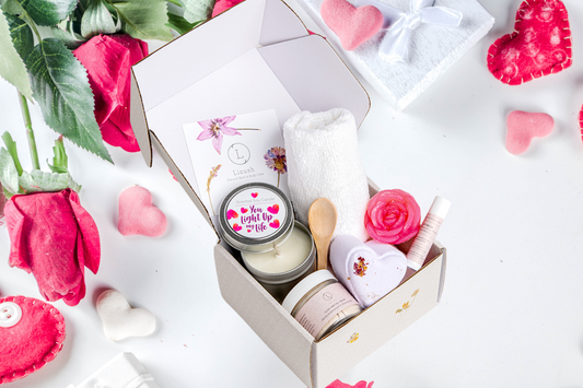 Hug in a Box Skincare Set |  Valentine's Day Skincare Gift Box