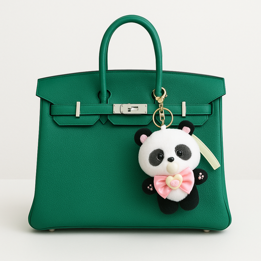 Shop Bloop Bean™ – Kawaii Panda Plush Bag Keychain | Cute Panda Keychain – Lil Beans Collection - Goodlifebean Plushie | Stuffed Animal