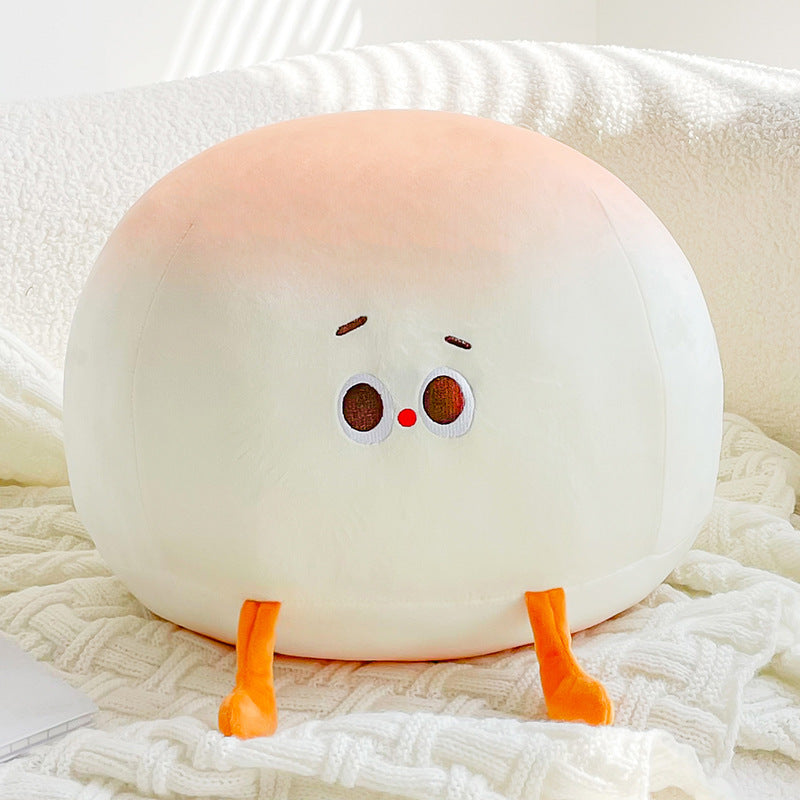 Shop Kawaii Steamed Bao Bun Plushie - Goodlifebean Plushies | Stuffed Animals