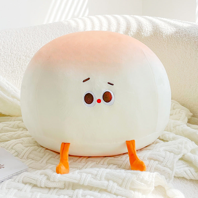 Shop Kawaii Steamed Bao Bun Plushie - Goodlifebean Plushies | Stuffed Animals