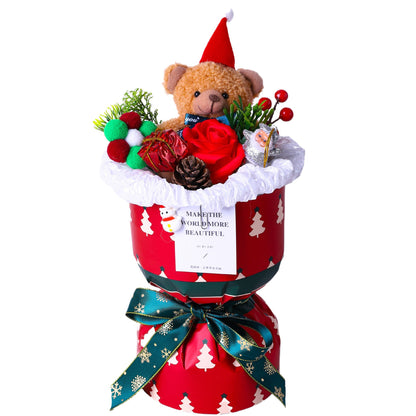 Shop Christmasy Plush Bouquet - Goodlifebean Black Friday Sale | Plushies | Giant Teddy Bear