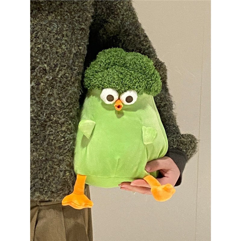 Cute Broccoli Chicken Plushie | Kawaii Plushie