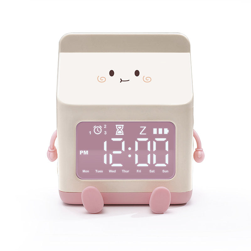 Shop Kawaii Milk Carton Alarm Clock - Gifts Goodlifebean Plushies | Stuffed Animals