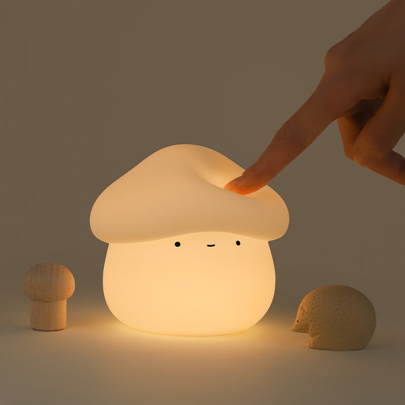 MushLamp: Kawaii Mushroom Night Light | Touch Lamp