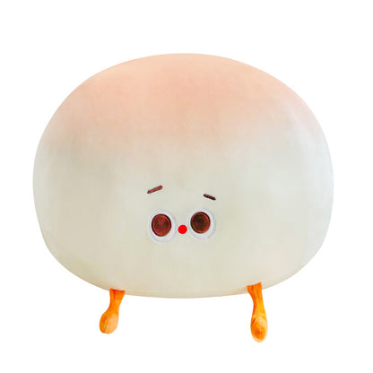 Shop Kawaii Steamed Bao Bun Plushie - Goodlifebean Plushies | Stuffed Animals