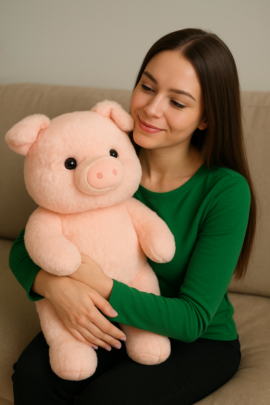 Blushie: Kawaii Piggy Plushie