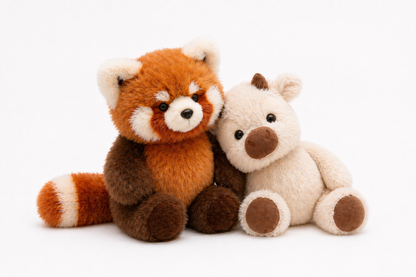 Woodland Running Plushie Duo