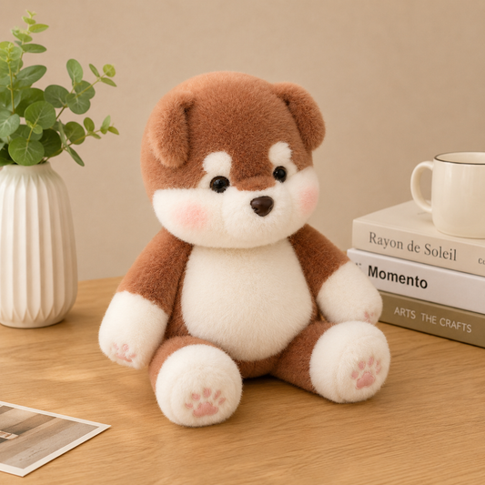 Chai : Peluche Husky potelée